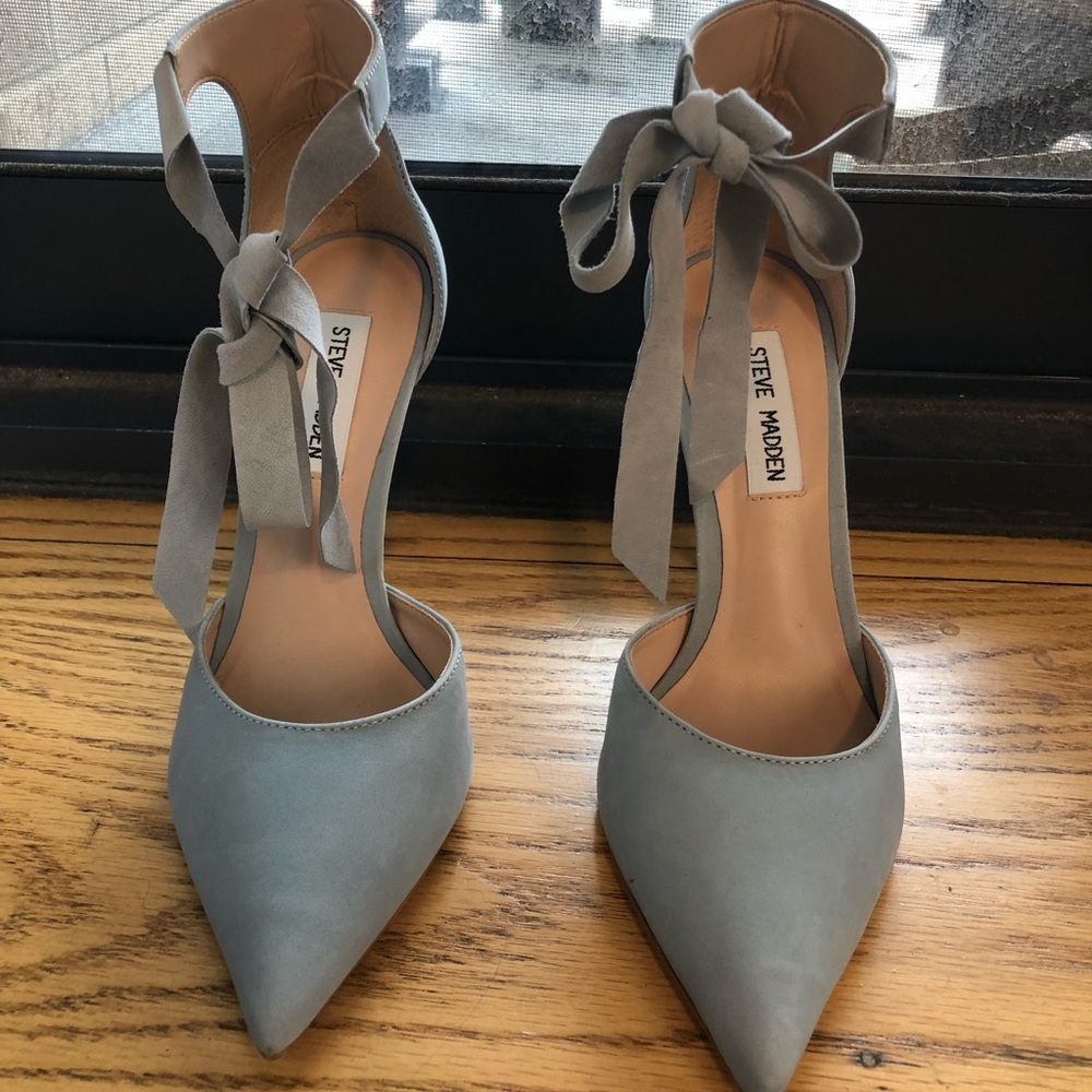 Light blue Steve Madden heels